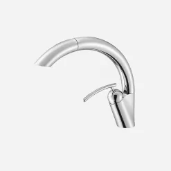 Vòi rửa bát Sanei K87121ET6JV Bạch Kim