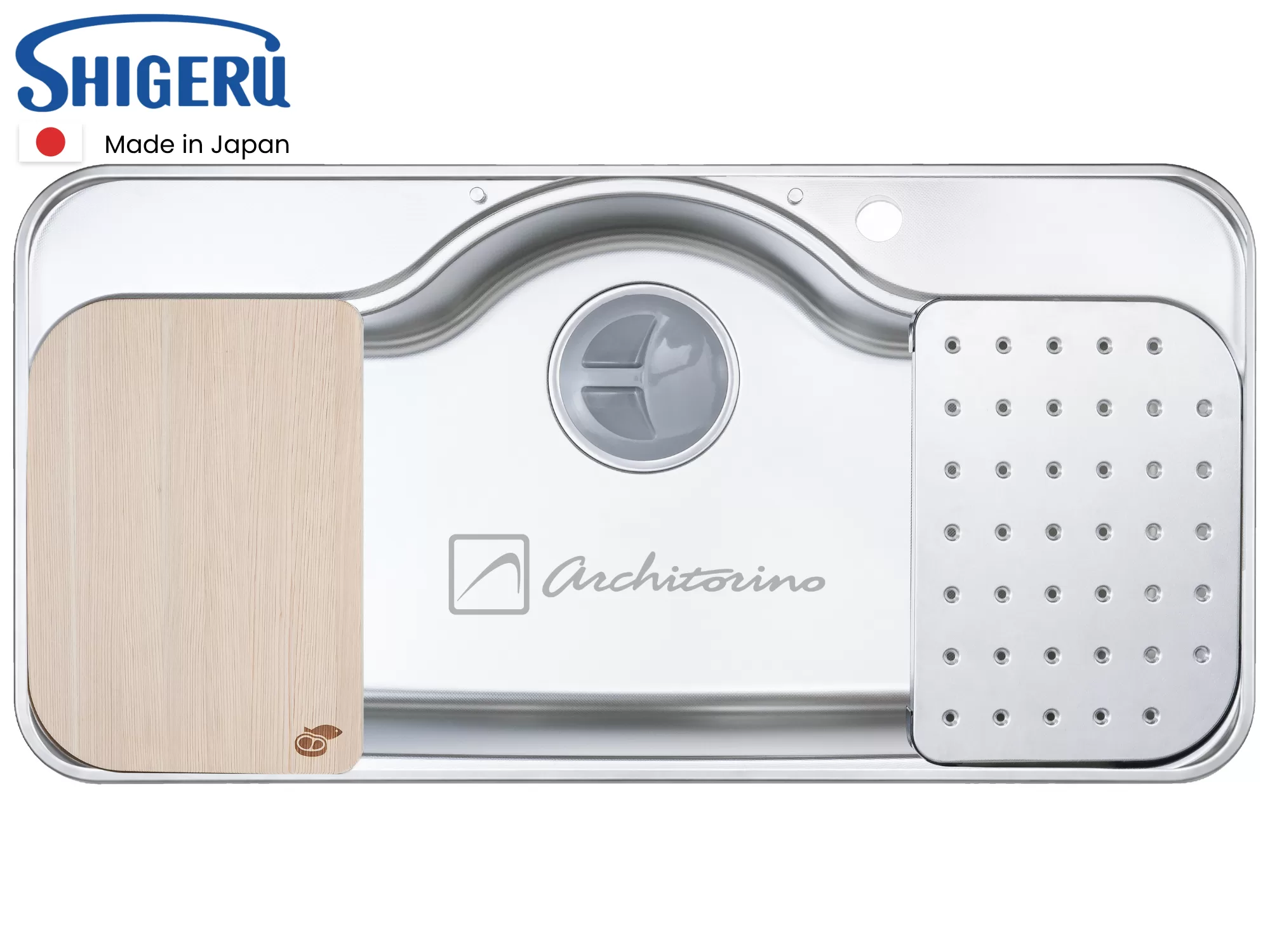 Chậu Rửa Bát Shigeru FCJ - K FS NE Made In Japan - Ảnh 4