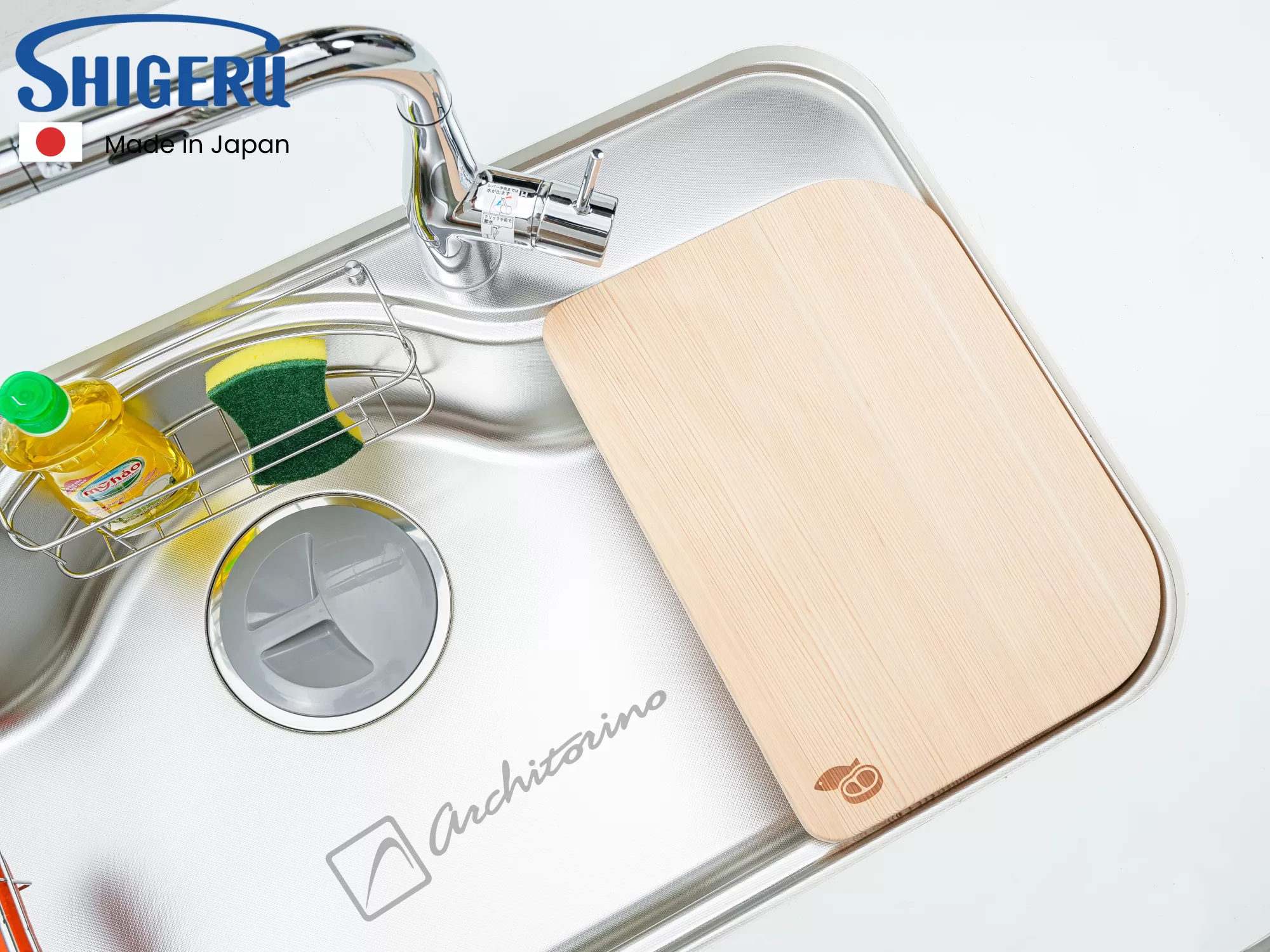 Chậu Rửa Bát Shigeru FCJ - K FS NE Made In Japan - Ảnh 10