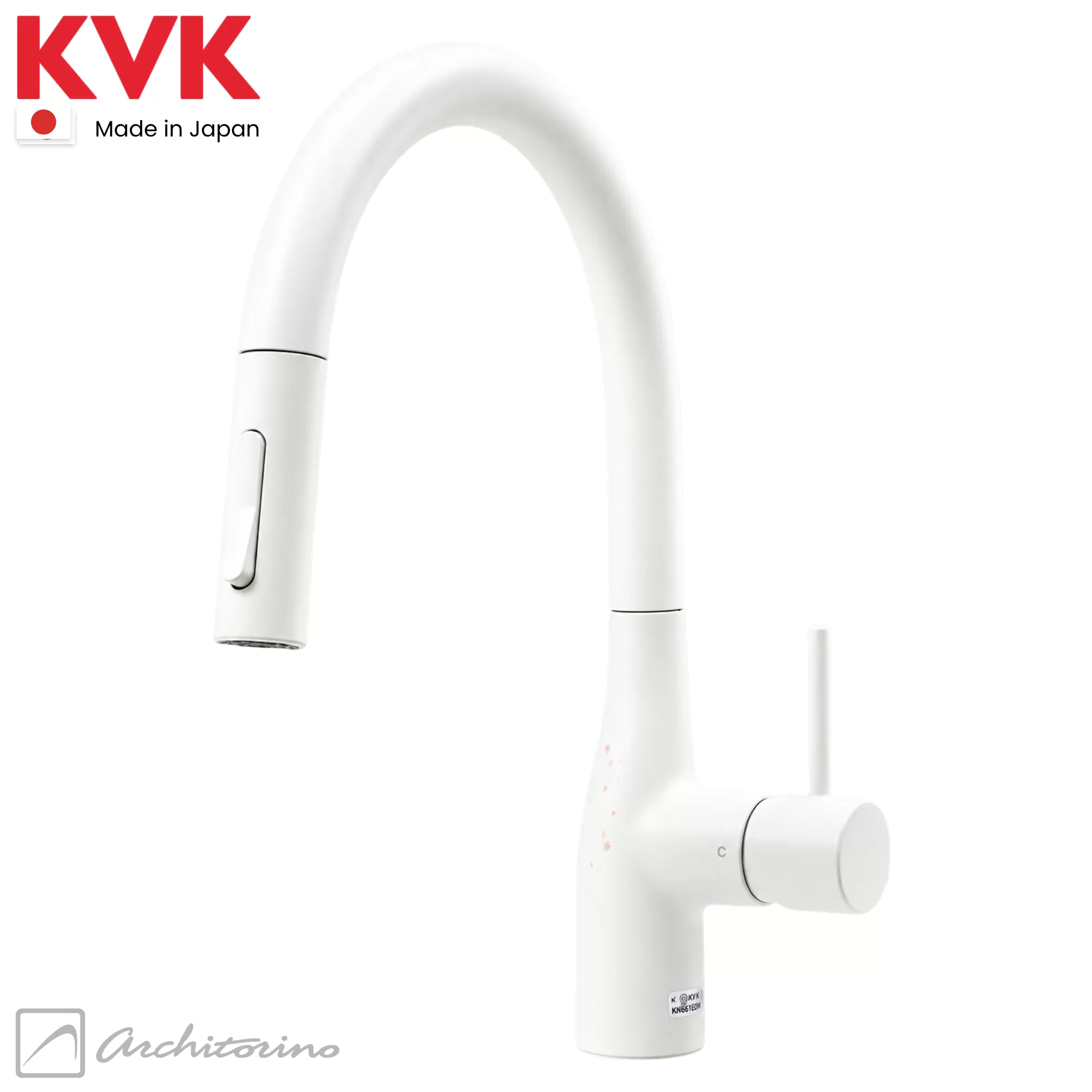 Vòi Rửa Bát KVK KM6061ECM4K1 Made In Japan