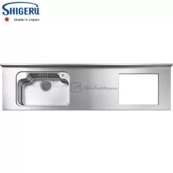 Mặt Bàn Bếp Liền Khối Inox Chữ I Made In Japan