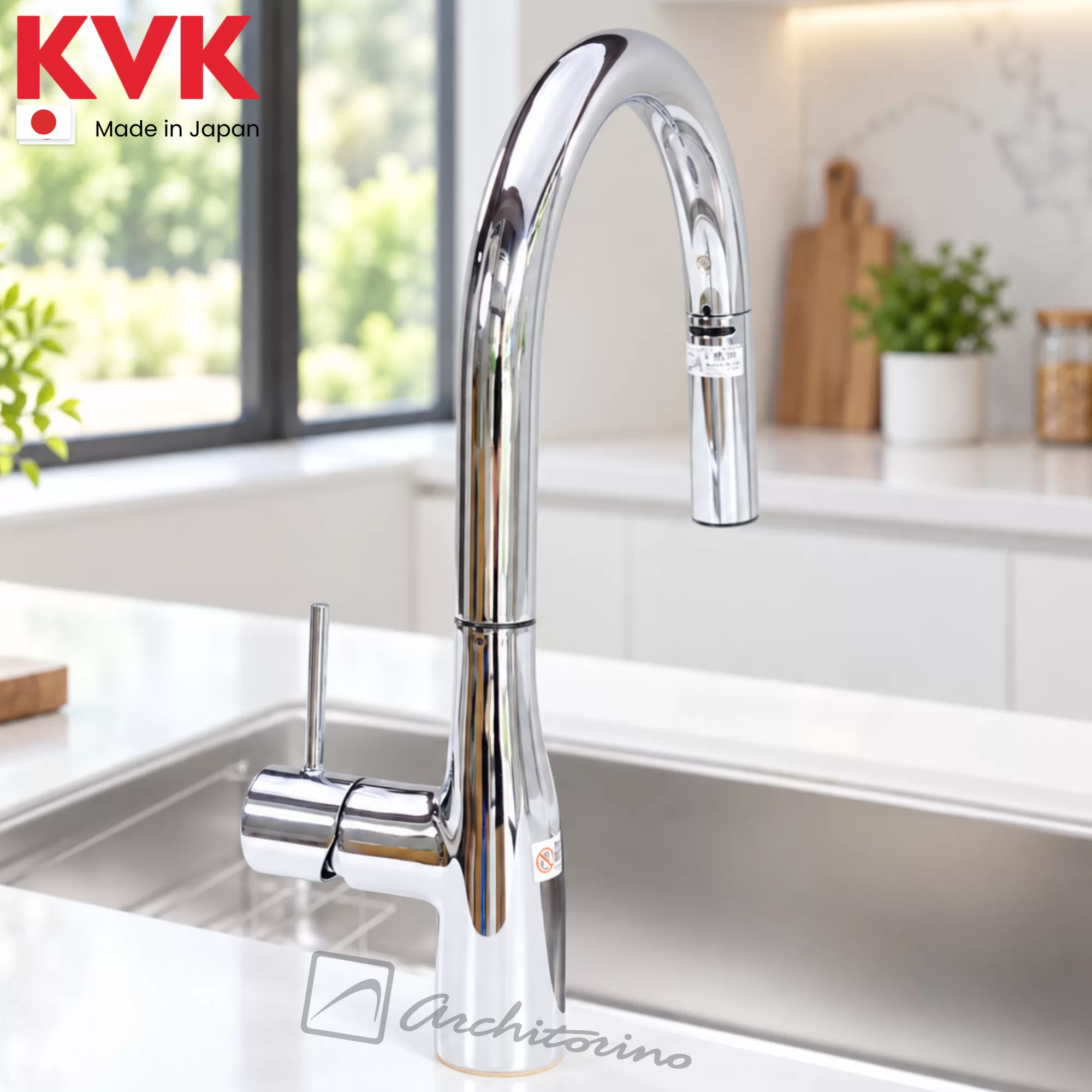Vòi Rửa Bát KVK KM6061EC Made In Japan - Ảnh 6