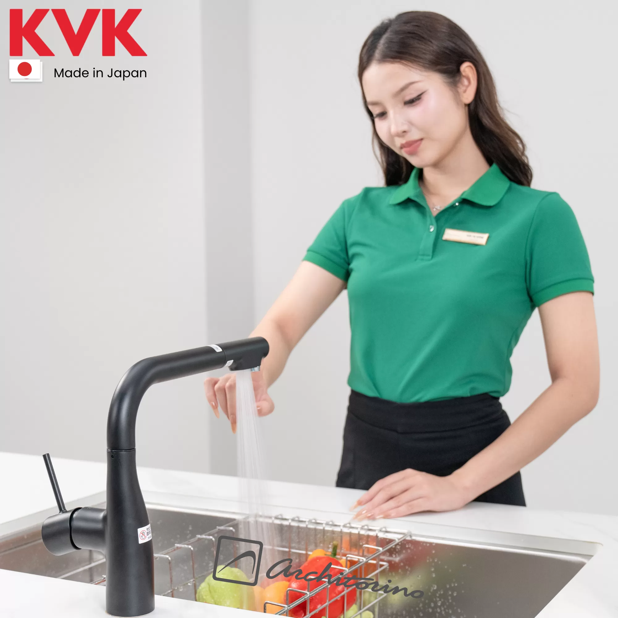 Vòi Rửa Bát KVK MSL190DEM5 Made In Japan - Ảnh 2