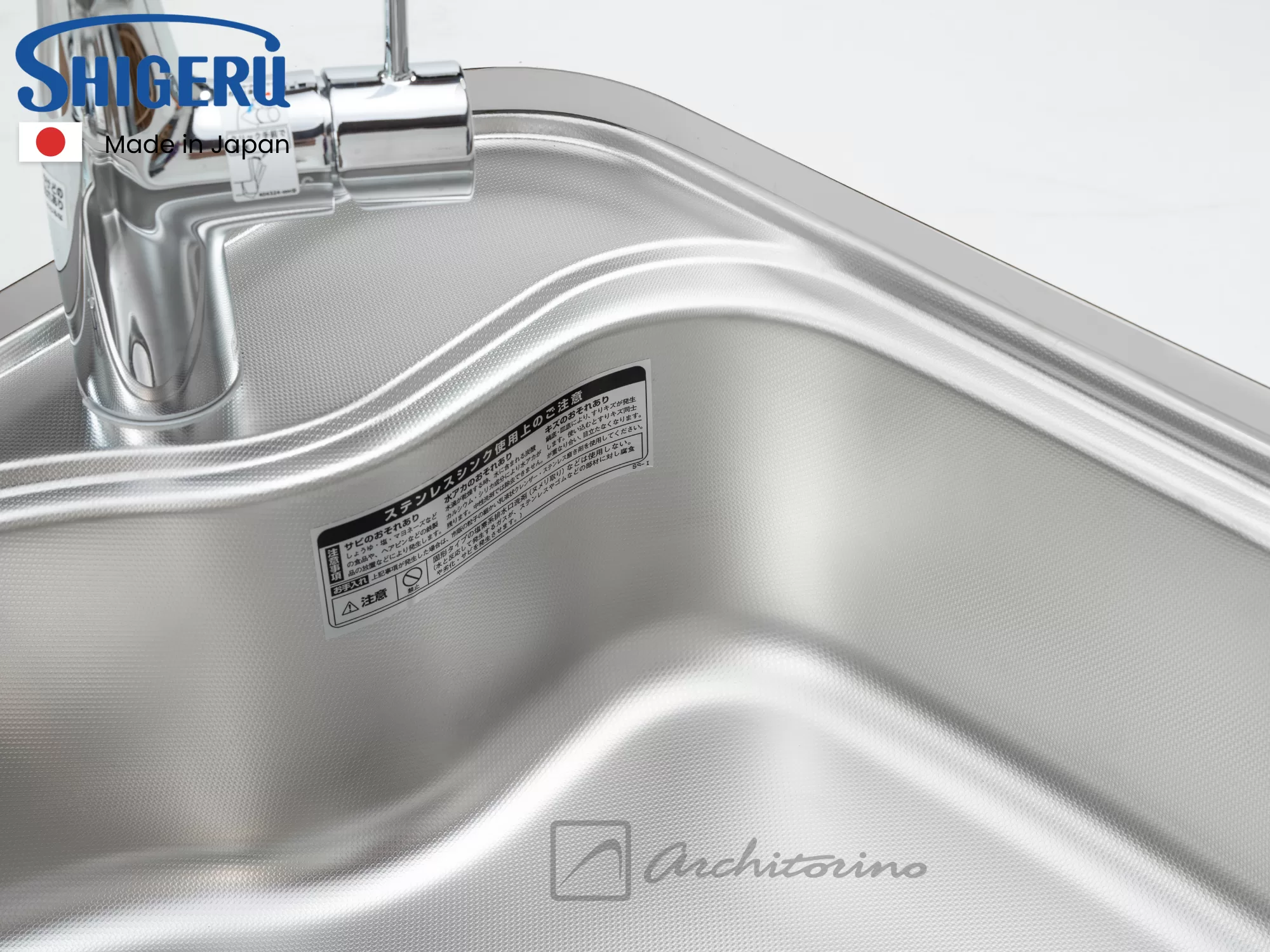 Chậu rửa bát Shigeru FCM - DK FS NE Made In Japan - Ảnh 11