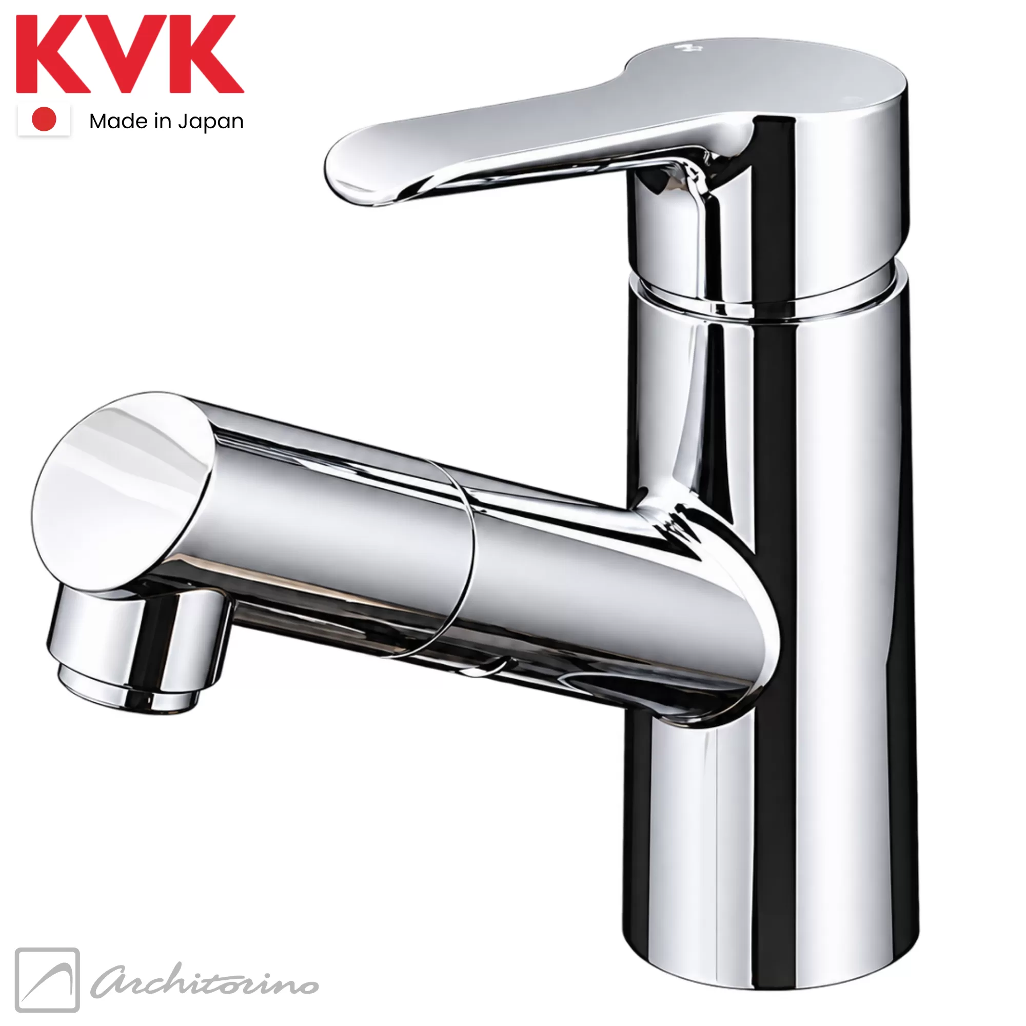 Vòi Lavabo KVK FSL250DET Made In Japan
