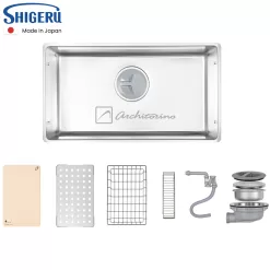 Alternative view of Chậu Rửa Bát Shigeru LE JSL - K 2F FS Made In Japan