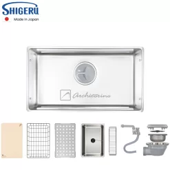 Alternative view of Chậu Rửa Bát Shigeru LE JSL - K 3F FS Made In Japan