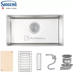 Alternative view of Chậu Rửa Bát Shigeru LE JSL - K FS Made In Japan