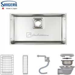Alternative view of Chậu Rửa Bát Shigeru LE JSM - K FS Made In Japan