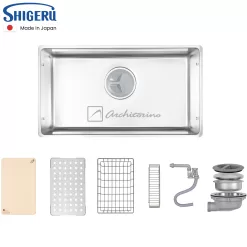 Alternative view of Chậu Rửa Bát Shigeru LE JSN - K 2F FS Made In Japan