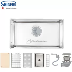 Alternative view of Chậu Rửa Bát Shigeru LE JSN - K 3F FS Made In Japan