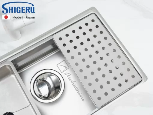 Chậu Rửa Bát Shigeru LE JSN - K 3F FS Made In Japan - Ảnh 10